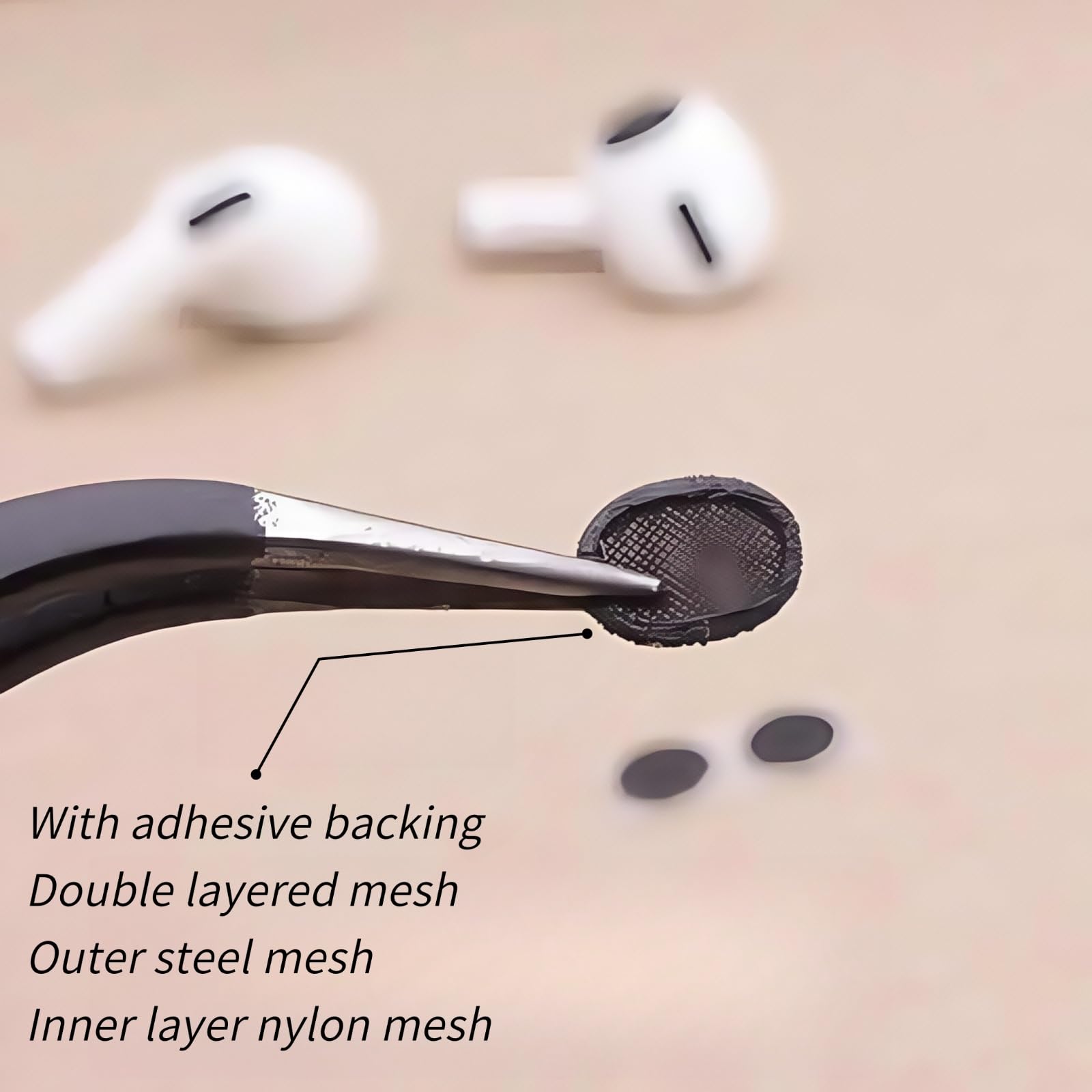 Amazon.com: MsCalido for AirPods Pro Replacement Speaker Mesh, 10